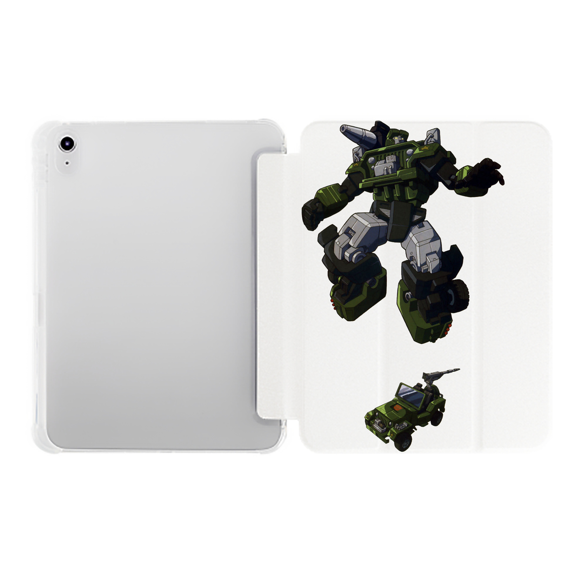 （画像用）  IPad ケース ペン収納付き 三つ折りスタンド PUレザー×シリコン 対応機種9.5/10.5/10.9インチ